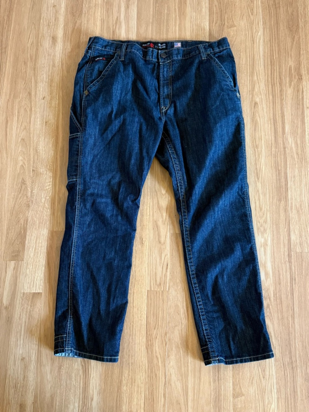 EUC Ariat Men’s Flame Resistant Relaxed Carpenter Jeans - CAT2 - Size 40x32